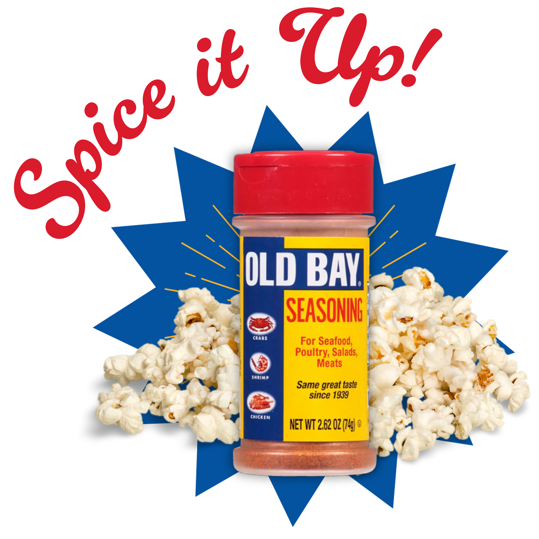Spice it Up for Webpage with popcorn Spice it Up for Webpage with popcorn
